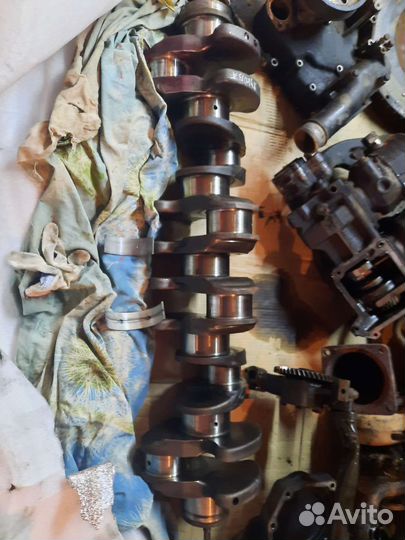 Двигатель в разборе ман D2876LF12