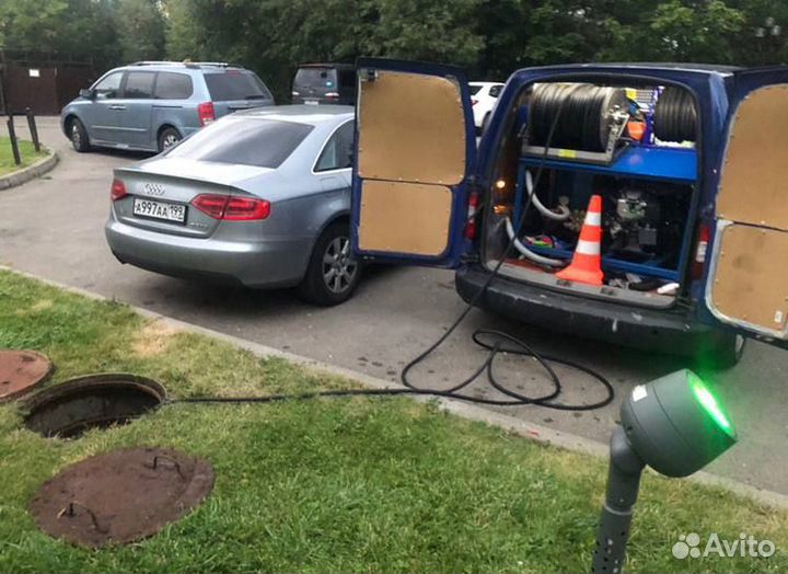 Устранение засоров с гарантией 24/7