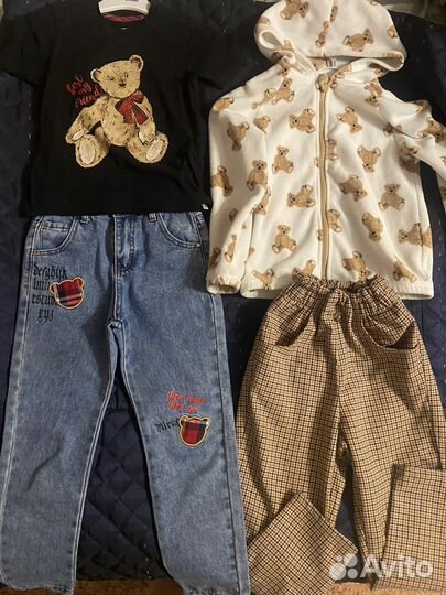 Кофта флиз + штаны 122