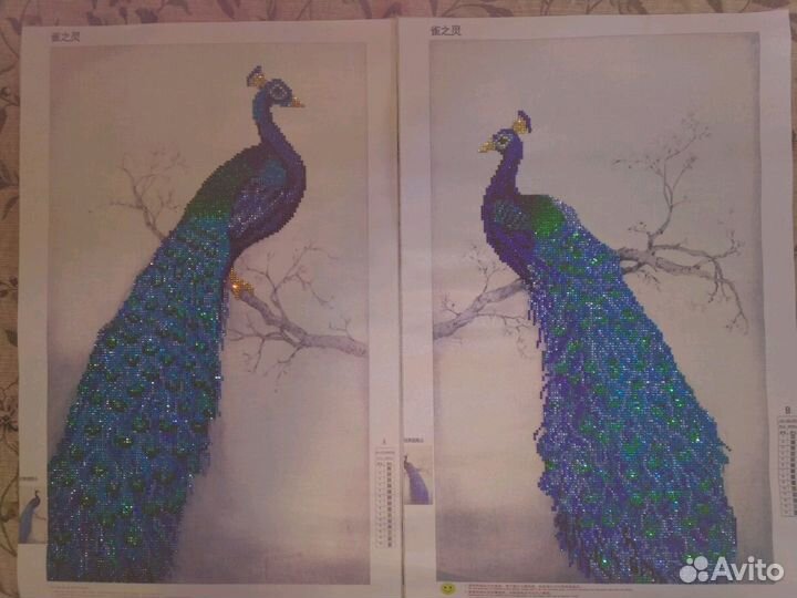 Алмазная мозаика. Готовая картина