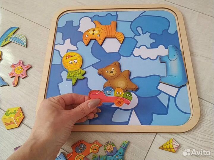 Пазл-головоломка из дерева. Забрать можно в Дубово