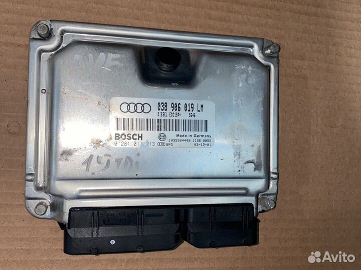 Эбу 038906019LM 1.9tdi AVF Audi A4 A6