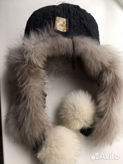 Шапка из песца