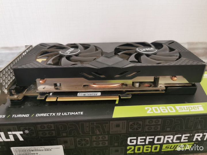 Видеокарта rtx 2060 super palit