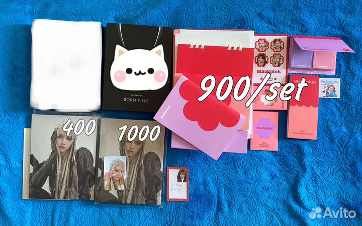 Карты, открытки, наклейки blackpink kpop