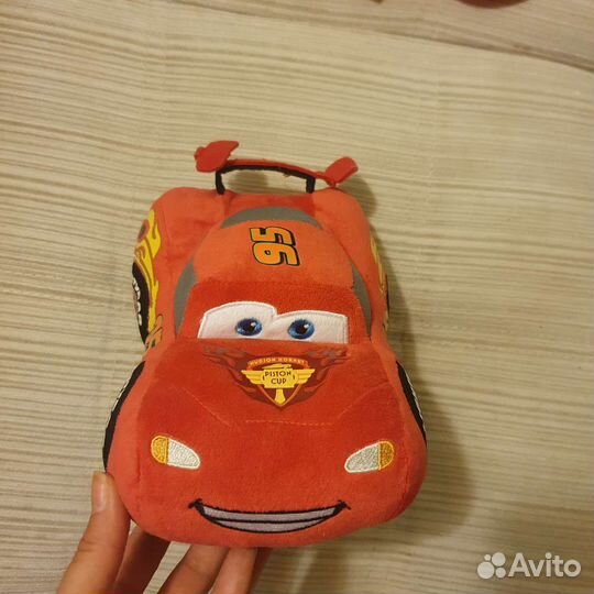 Детская мягкая игрушка - машинка