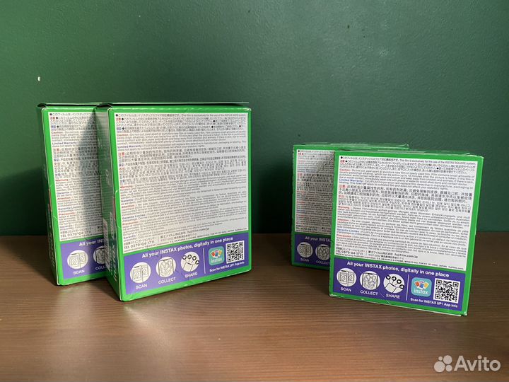 Картриджи Fujifilm Instax wide и instax square