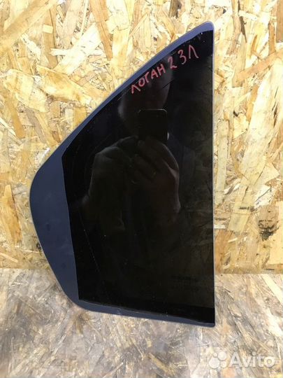 Форточка двери задняя левая Renault Logan 2 седан
