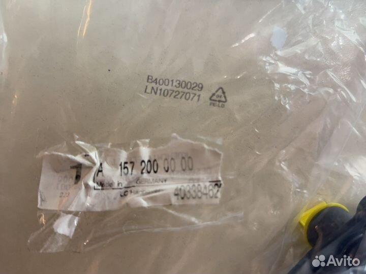 Трубопровод система охлаждения ож на Mercedes