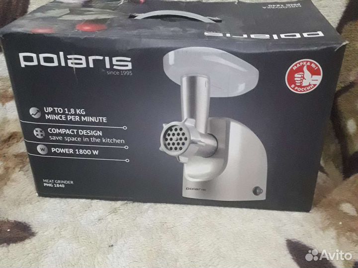 Мясорубка электрическая polaris PMG1840