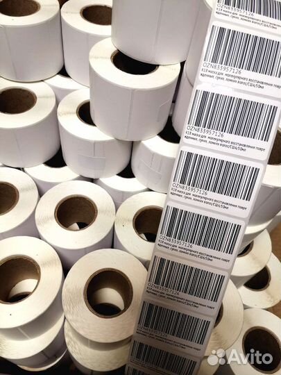 Термоэтикетки любой размер