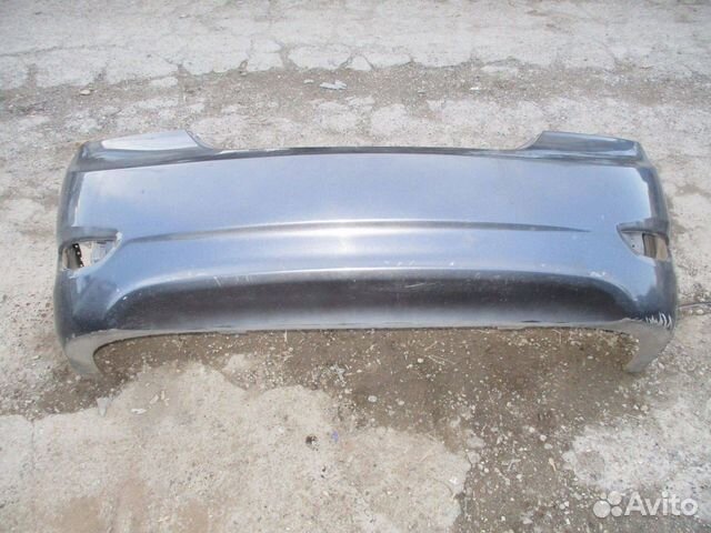 Бампер задний Hyundai Solaris 1