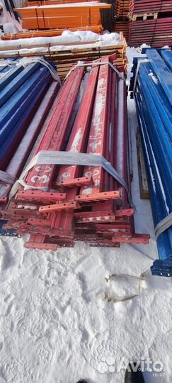 Стеллажи металлические паллетные фзм бу