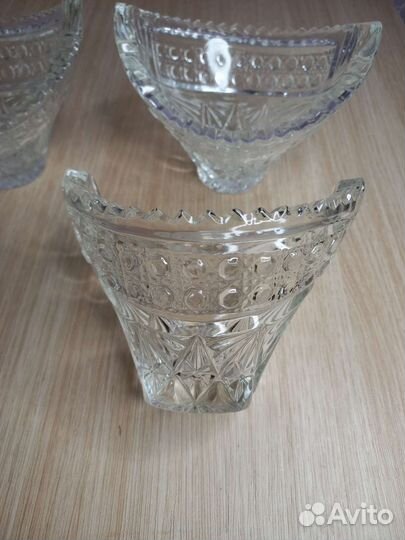 Ладья для орехов, джемом мёда Хрусталь