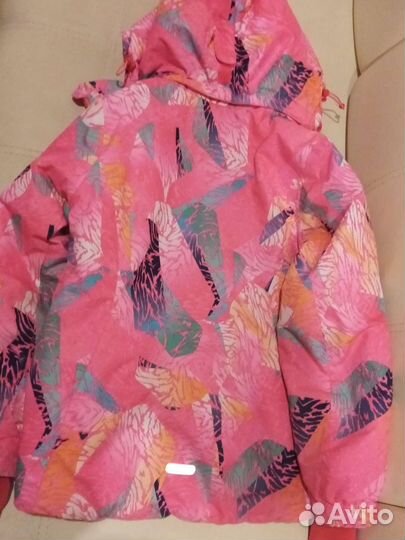 Зимняя горнолыжная куртка детская Glissade, 140 см