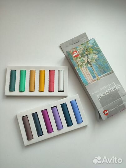 Пастель сухая художественная 12 цветов
