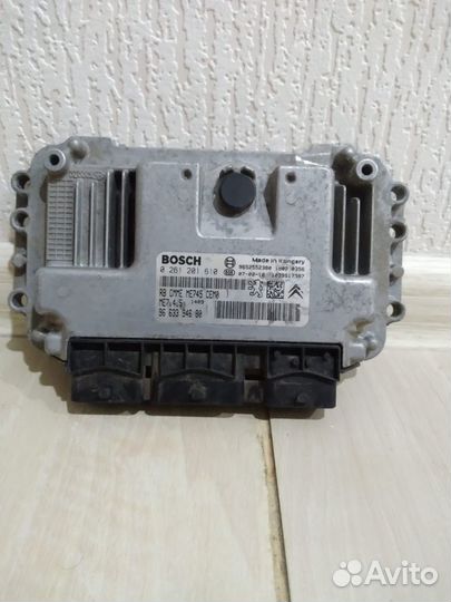 Блок кофмофрта Пежо 307 2007 г в комлекте с ключом