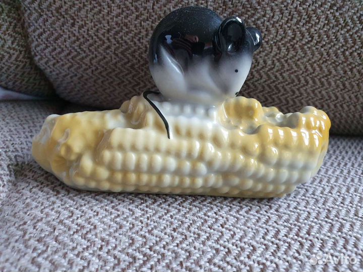 Фарфоровая статуэтка мышь крыса Германия Чехослова