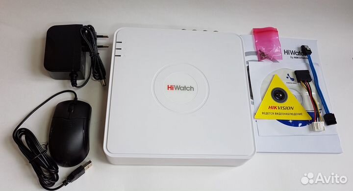 Видеонаблюдение Комплект 8 камер 1Mp HiWatch