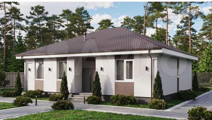 Дом 120 м² на участке 7 сот.