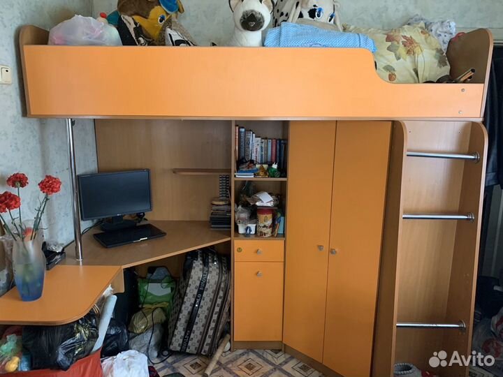 Детская кровать чердак