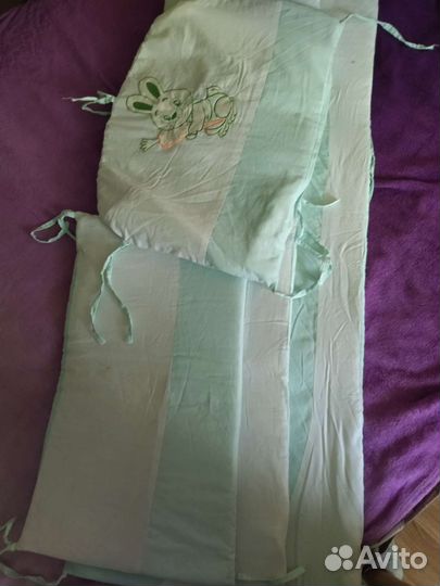 Бортики в кроватку