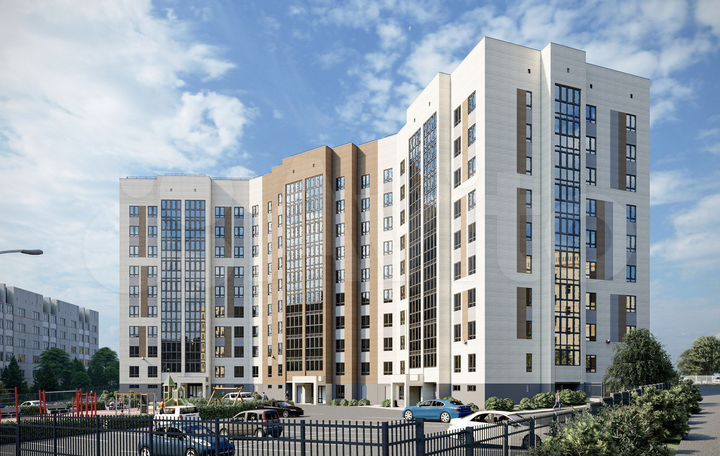 1-к. квартира, 43,5 м², 2/9 эт.