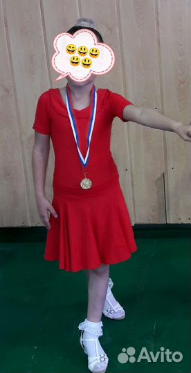 Платье рейтинговое для бальных танцев