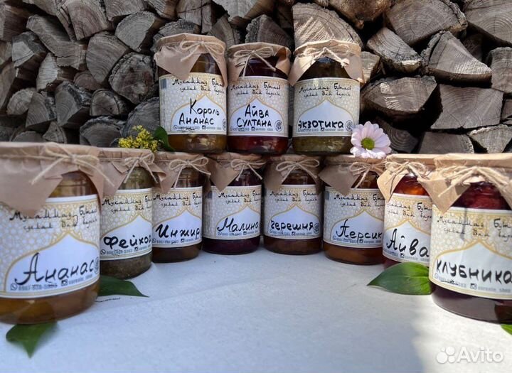 Варенье и масло гхи