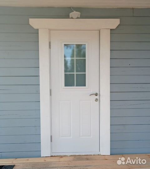 Дверь входная деревянная утеплённая. Север-М33