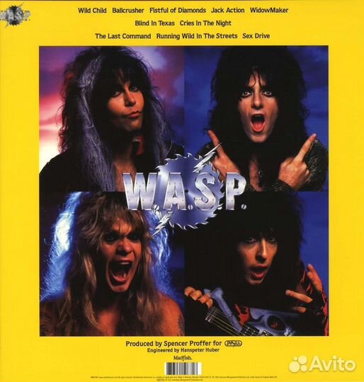 W.A.S.P. - The Last Command (180g) (Limited Editio