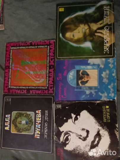 Грампластинки советских исполнителей эстрады