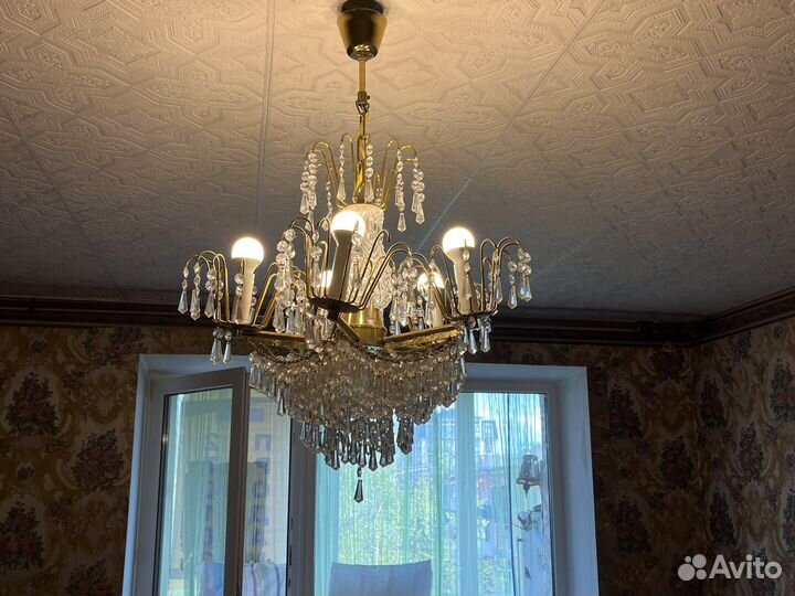 Люстра хрустальная
