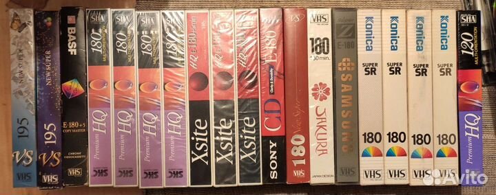 Видеокассеты VHS