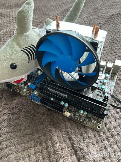 Комплект i5 3340 + 8gb + msi b75ma + кулер