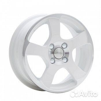 R15 4x100 6J ET45 D67,1 Скад Аллигатор алмаз-белый