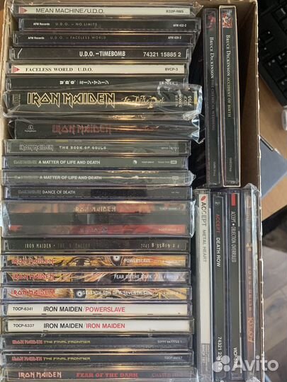 Фирменные cd heavy power speed metal japan usa eu