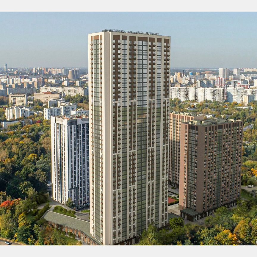 2-к. квартира, 63,6 м², 14/45 эт.