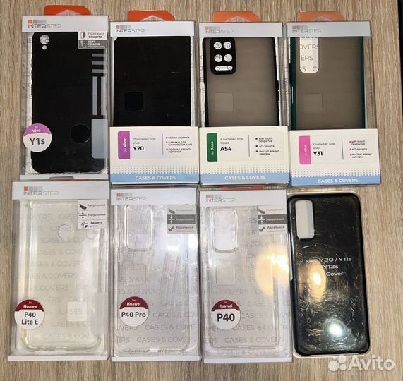 Чехлы и защитные стекла для разных моделей