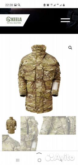 Влаговетрозащитный мембранный костюм Keela