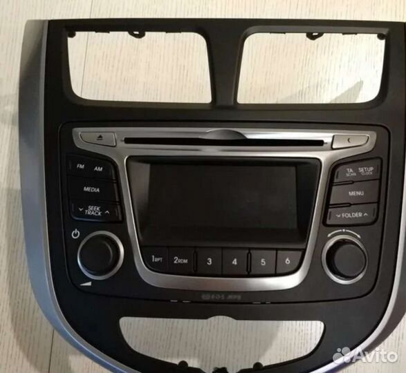 Магнитола hyundai solaris