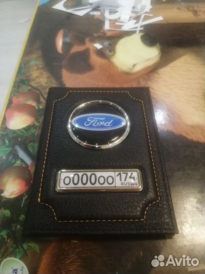 Обложка для автодокументов