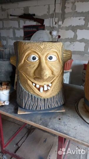 Бетонные вазоны