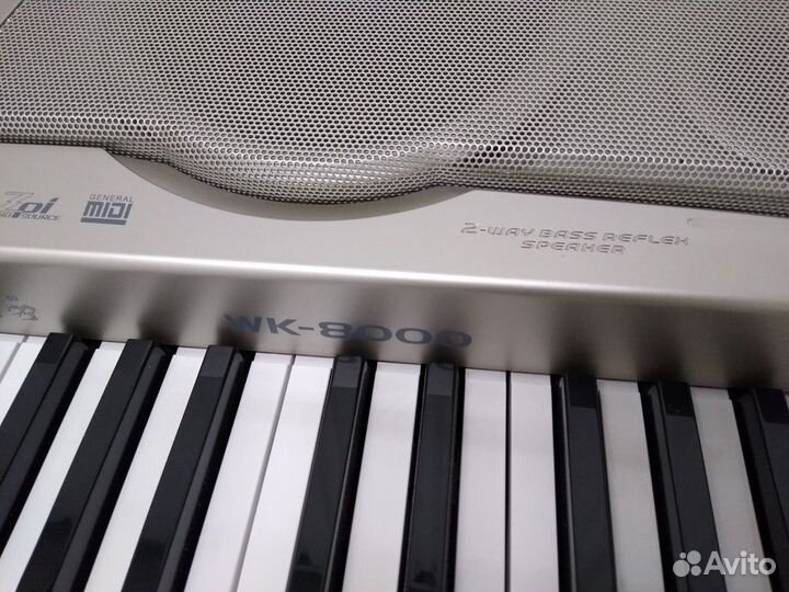 Цифровое пианино casio wk 8000