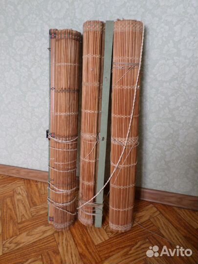 Жалюзи натур.соломка 3шт