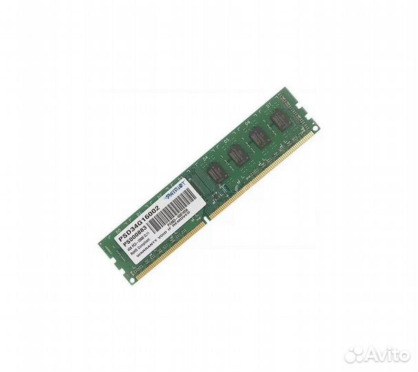 Память оперативная DDR3 4Gb Patriot 1600MHz CL11