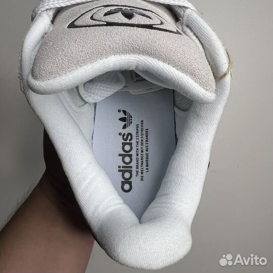 Кеды Adidas Campus Light Grey Gum 42