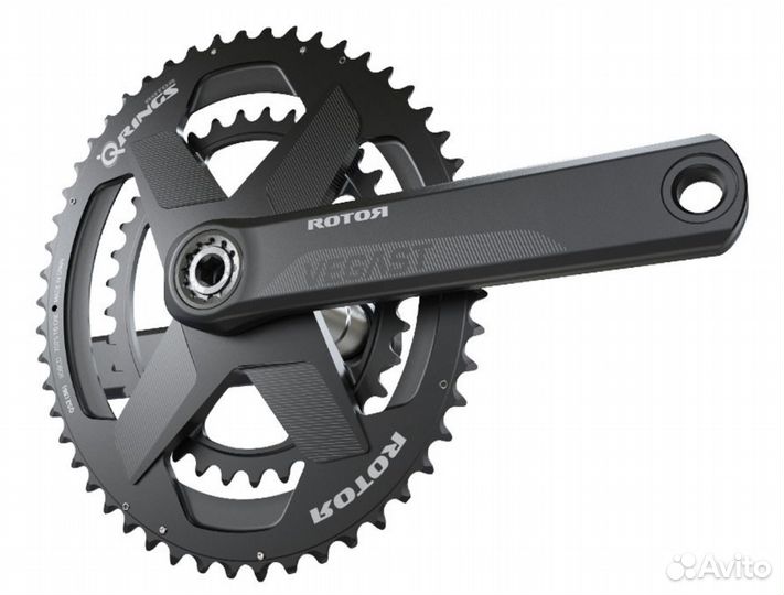 Шатуны Rotor Vegast Crank Arms Black 172,5mm (C02-106-20010-0)