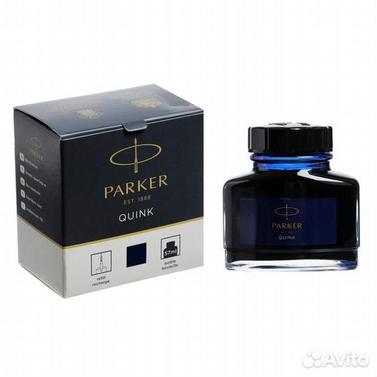 Чернила Parker Bottle Quink Z13 для перьевой ручки