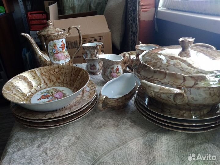 Cтоловый сервиз мадонна производства гдр